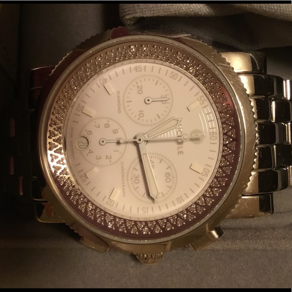 Michele Sport Sail Watch Blanc